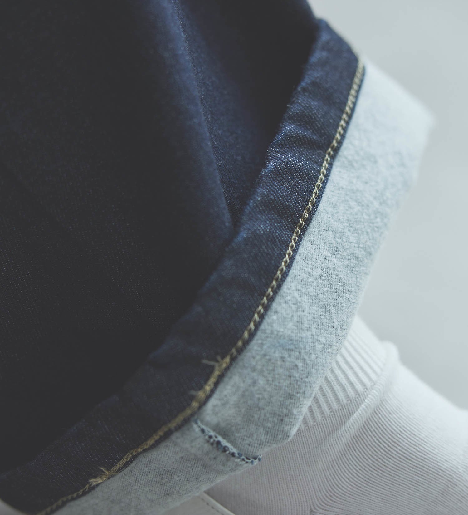 SOMETHING(サムシング)のSOMETHING BODYFIRE ワイドベイカーデニムパンツ【暖】|パンツ/デニム/ジーンズパンツ/レディース|インディゴブルー