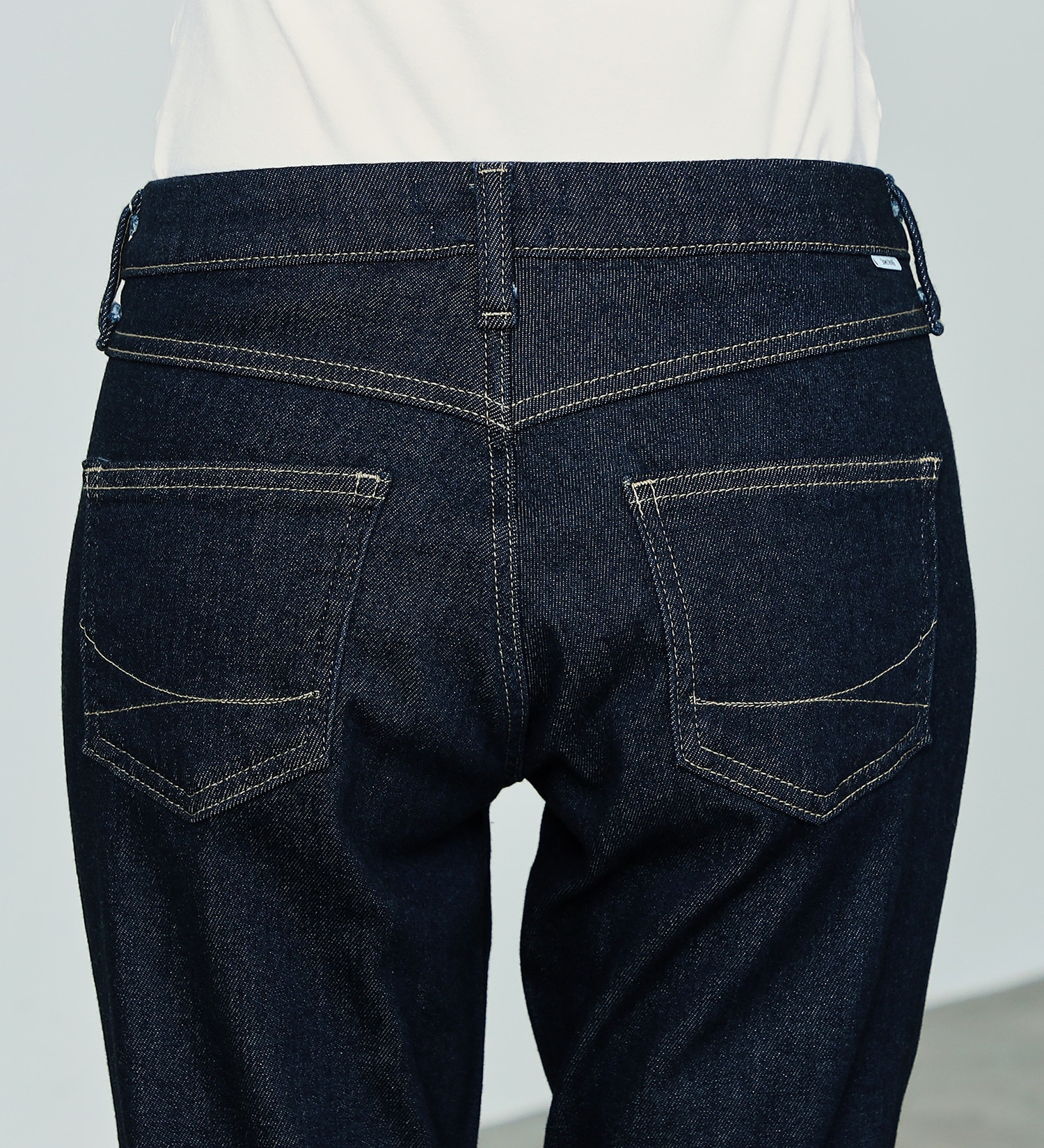 SOMETHING(サムシング)の【先行SALE】SOMETHING 暖BODYFIRE テーパードパンツ【暖】|パンツ/デニムパンツ/レディース|インディゴブルー