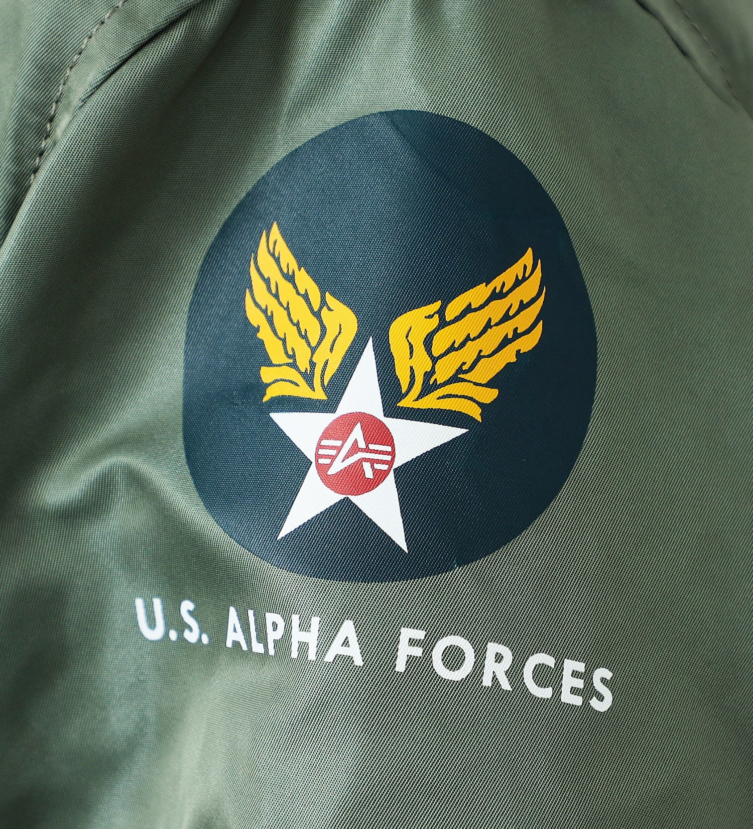 ALPHA(アルファ)のB-15 U.S.スペック|ジャケット/アウター/ミリタリージャケット/メンズ|セージグリーン