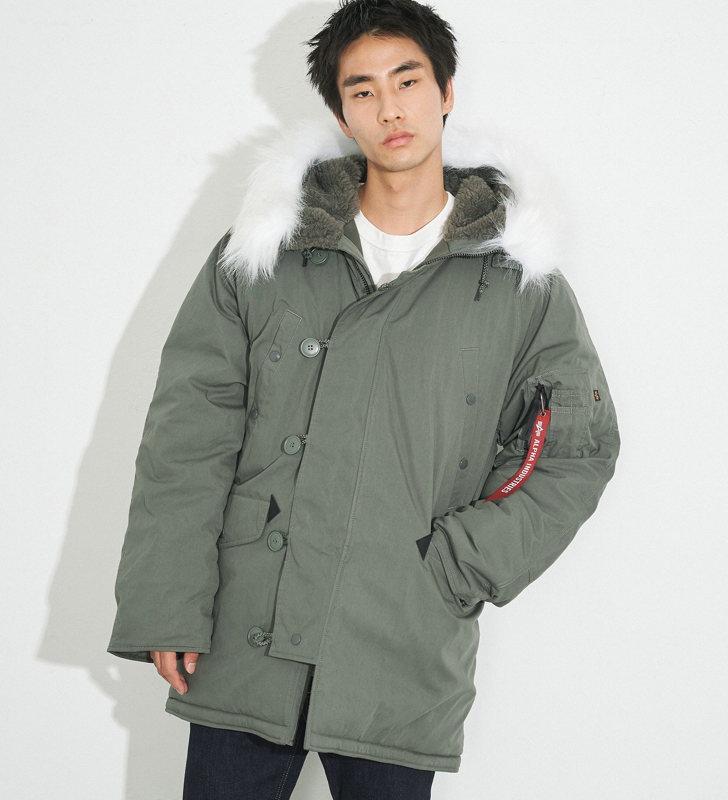 WINTER SALE】【GO OUT 1月号掲載】【直営店限定】N-3Bコットン|ALPHA