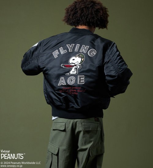 【PEANUTS x ALPHA】FLYING ACE MA-1 USスペック