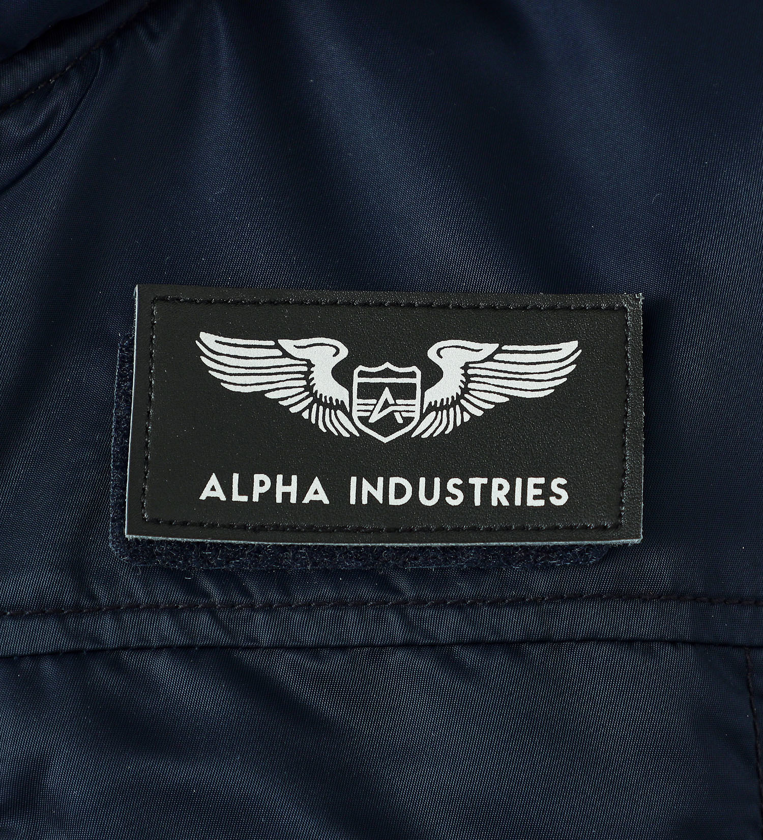 ALPHA(アルファ)のフーデッドリブジャケット|ジャケット/アウター/ミリタリージャケット/メンズ|ブルー