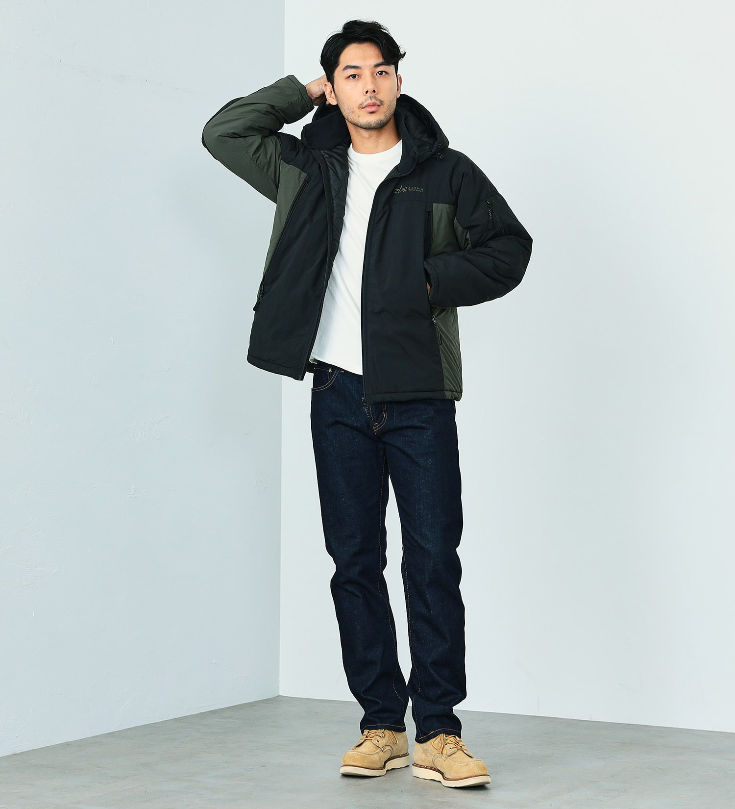 本日終了P2倍50%OFF ALPHA INDUSTRIES◇アバランチジャケット XL