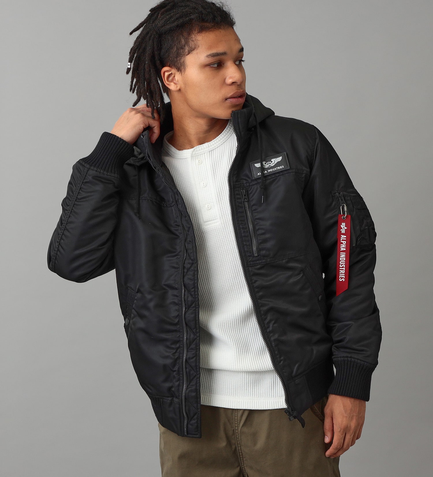 Alpha Industries MENS ミリタリー jacketメンズ - ミリタリージャケット