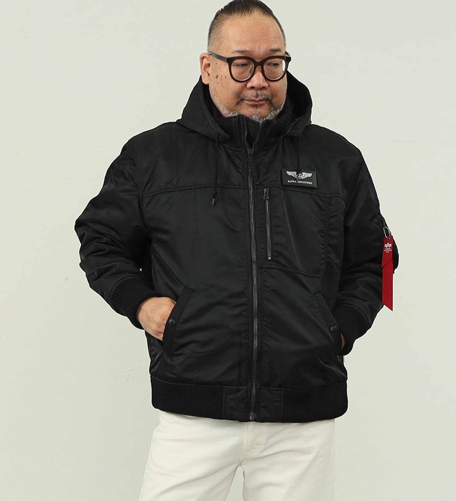 Hart / 4P hooded coat(ミリタリーフーデットブルゾン)-