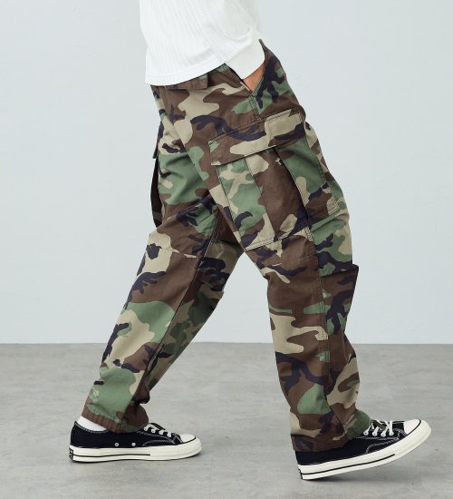 【GW SALE】BDU CARGO PANTS / ワイドカーゴパンツ