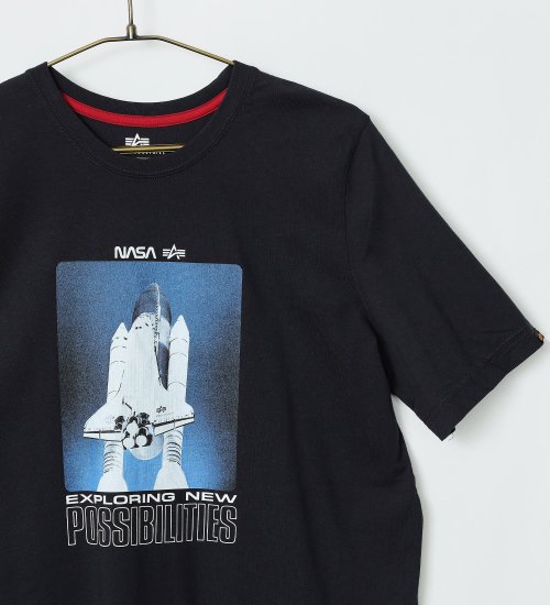 の【カート割】【売り尽くしSALE】【直営店限定】NASA Tシャツ(POSSIBILITIES)|//|ネイビー