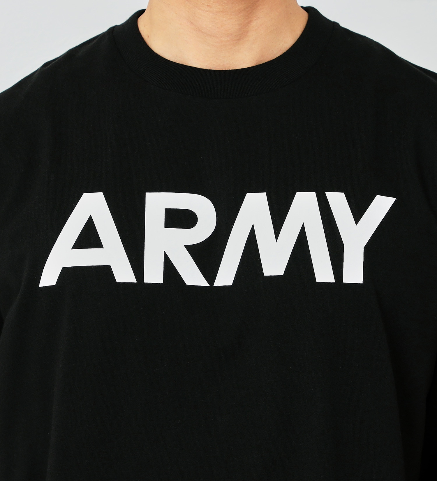 ALPHA(アルファ)の【GW SALE】【ALPHA x OSHMAN’S(オッシュマンズ)】トレーニング 長袖Tシャツ(ARMY)|トップス/Tシャツ/カットソー/メンズ|ブラック