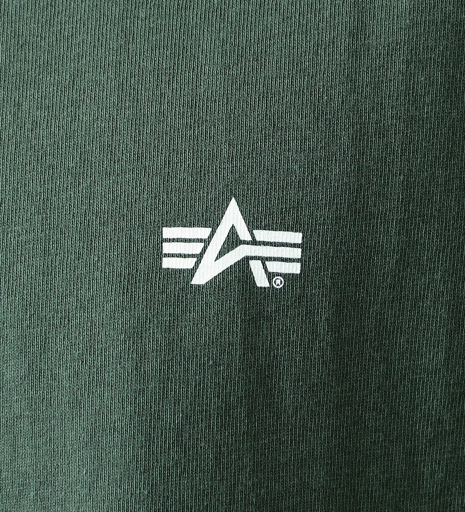 ALPHA(アルファ)の【おまとめ割対象】FLYING-Aマーク バックプリントTシャツ 半袖|トップス/Tシャツ/カットソー/メンズ|グリーン
