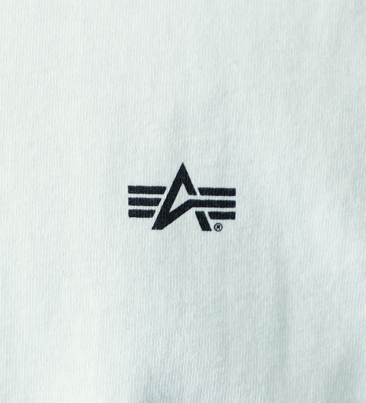 ALPHA(アルファ)のFLYING-Aマーク バックプリントTシャツ 半袖|トップス/Tシャツ/カットソー/メンズ|ホワイト