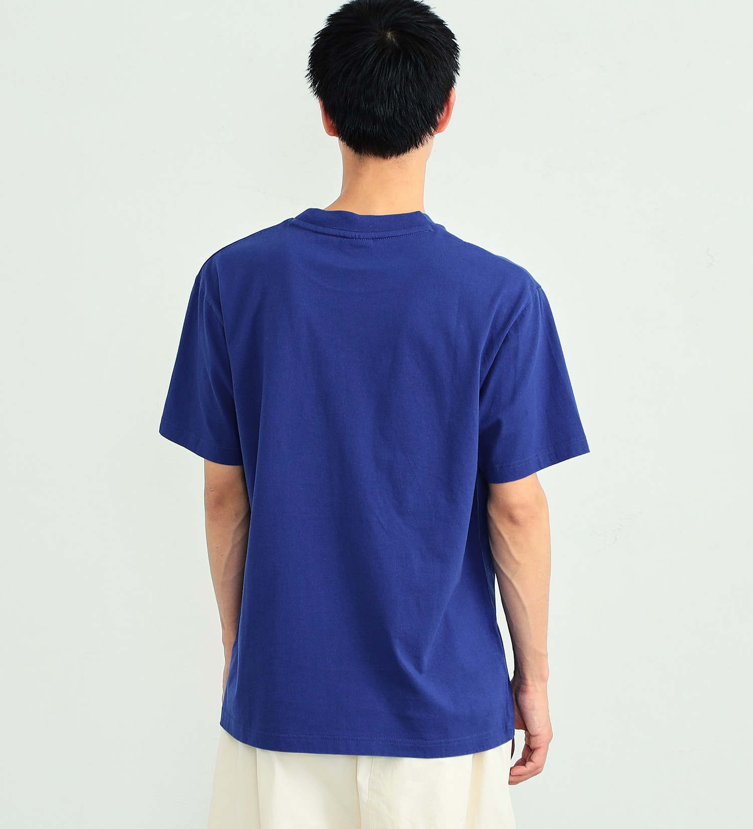 ALPHA(アルファ)のARMYプリントTシャツ 半袖|トップス/Tシャツ/カットソー/メンズ|ブルー