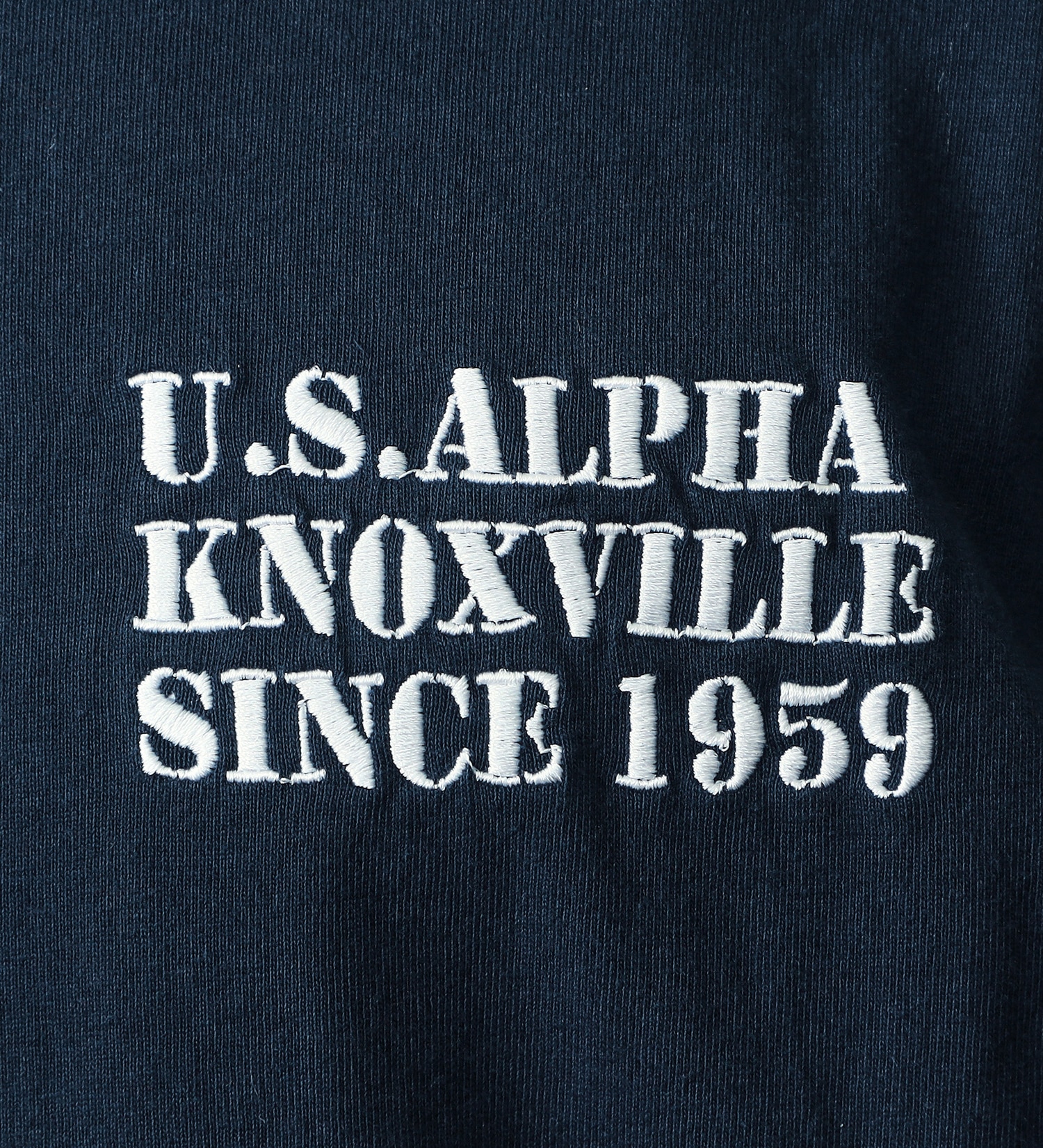 ALPHA(アルファ)の【おまとめ割対象】フライトパッチ Tシャツ 半袖|トップス/Tシャツ/カットソー/メンズ|ネイビー
