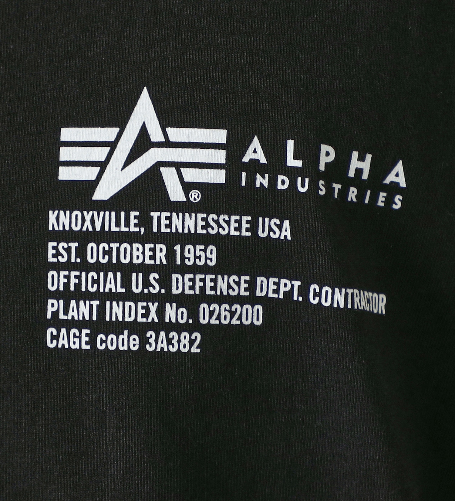 ALPHA(アルファ)の【GW SALE】【大きいサイズ】PLANT INDEX バックプリント長袖Tシャツ|トップス/Tシャツ/カットソー/メンズ|ブラック