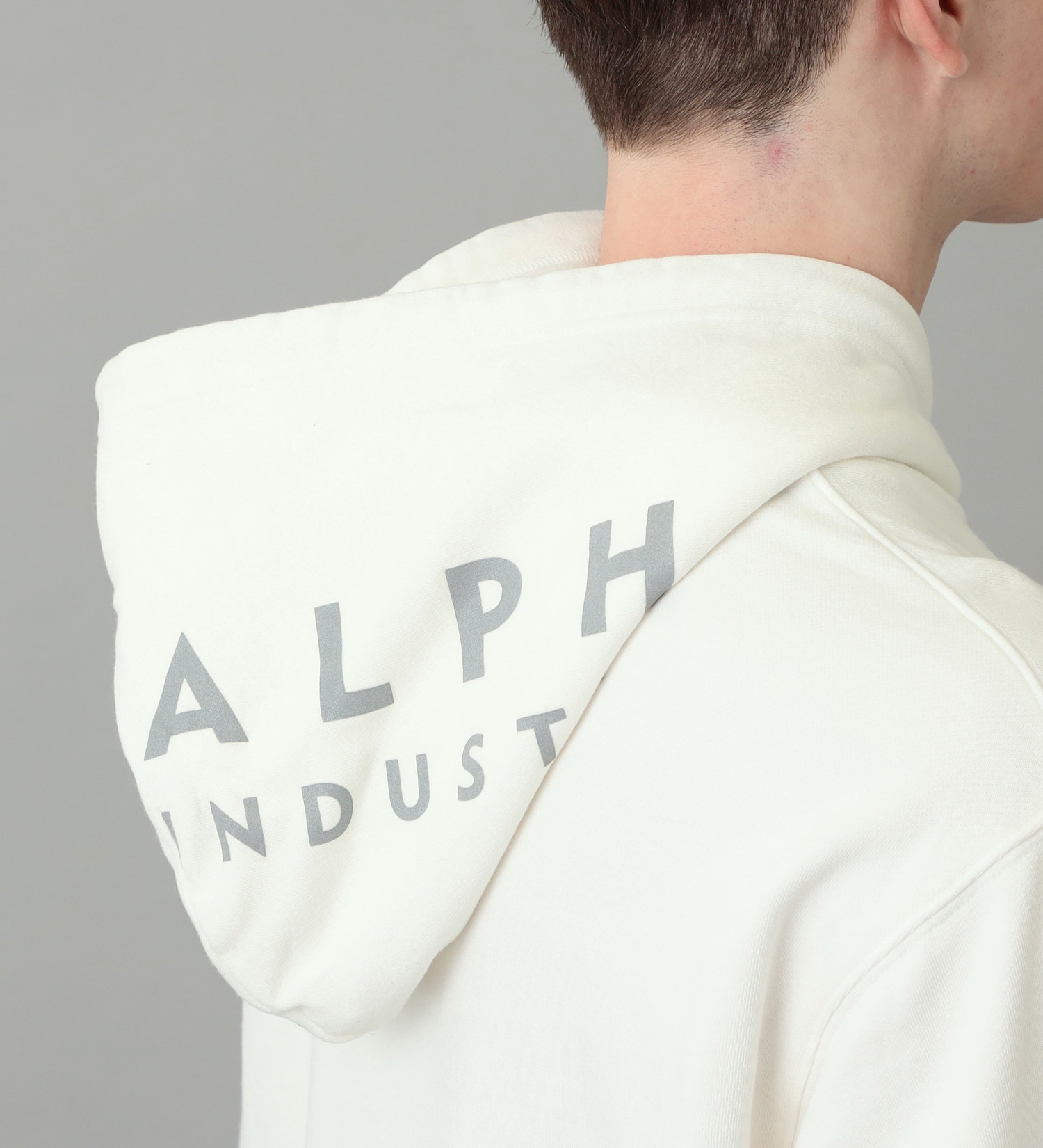 ALPHA(アルファ)の【カート割対象】リフレクタースウェットパーカー|トップス/スウェット/メンズ|ホワイト
