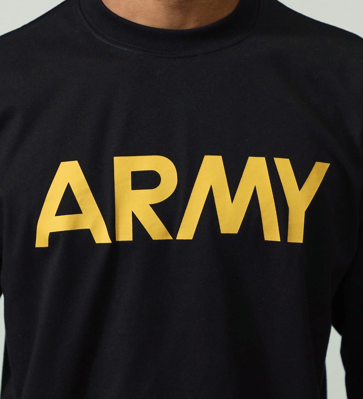 ALPHA(アルファ)の【GW SALE】【ALPHA x OSHMAN’S】COOL MAX  PFU長袖Tシャツ (ARMY)|トップス/Tシャツ/カットソー/メンズ|ブラック