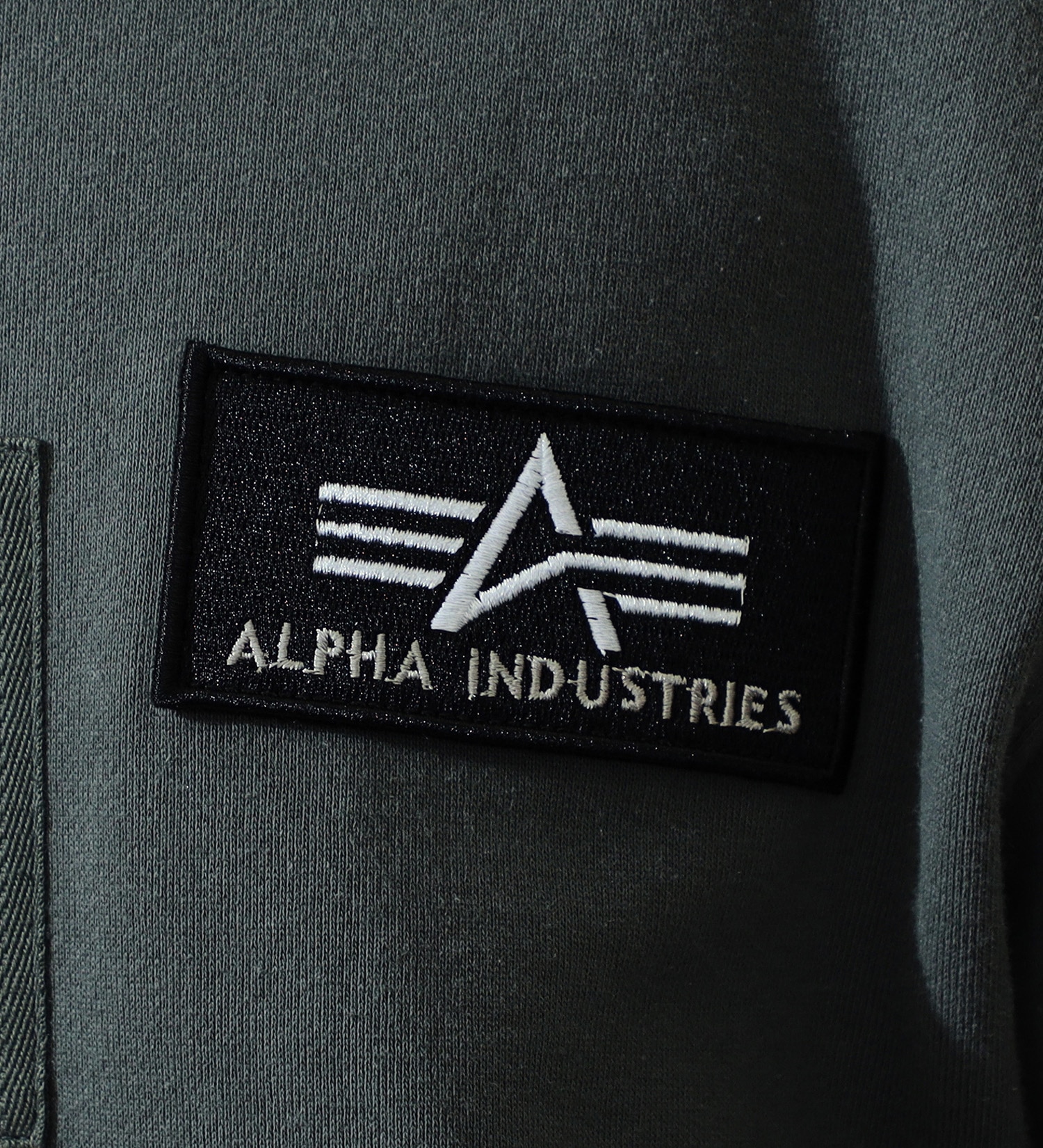 ALPHA(アルファ)のジャージパッチドMA-1 / VX-31ワッペンモデル|ジャケット/アウター/ミリタリージャケット/メンズ|グレー