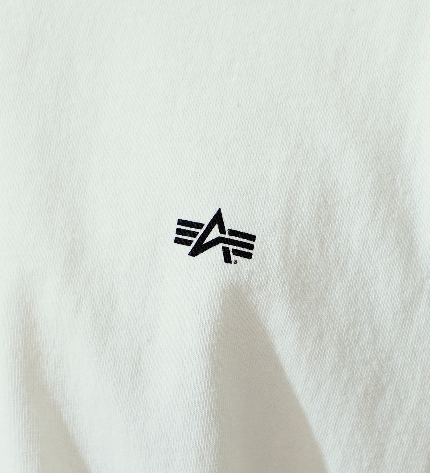 ALPHA(アルファ)のUSグラフィック プリントＴシャツ 半袖 (DISTORTION)|トップス/Tシャツ/カットソー/メンズ|ホワイト