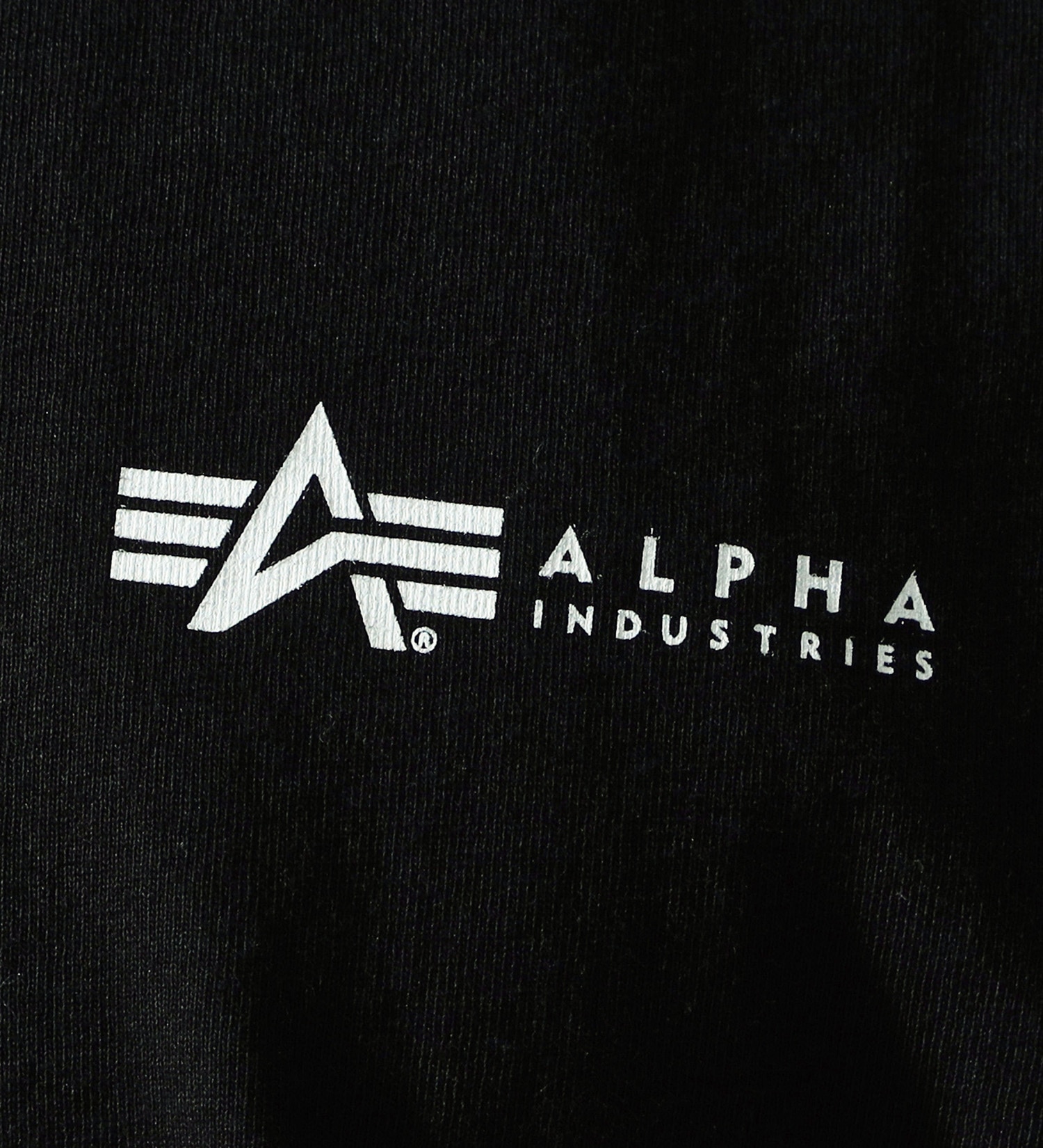 ALPHA(アルファ)のMIL.SPECバックプリントTシャツ 半袖|トップス/Tシャツ/カットソー/メンズ|ブラック