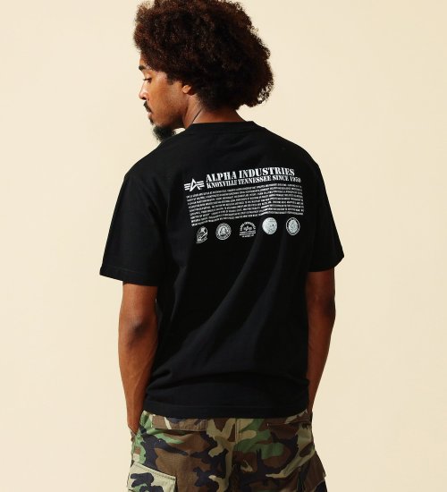 ALPHA(アルファ)の【ポイントアップ対象】DRESSCODE バックプリントTシャツ 半袖|トップス/Tシャツ/カットソー/メンズ|ブラック