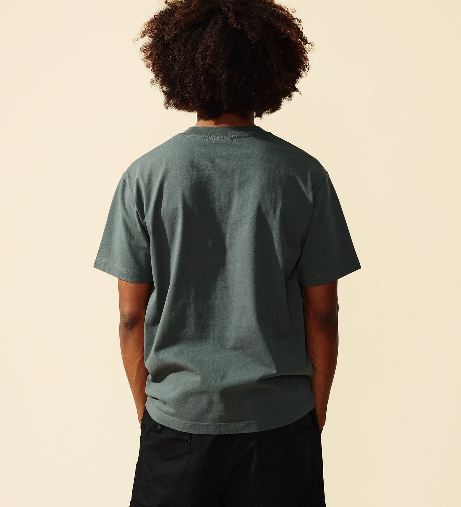 ALPHA(アルファ)のARMYプリントTシャツ 半袖|トップス/Tシャツ/カットソー/メンズ|グレー