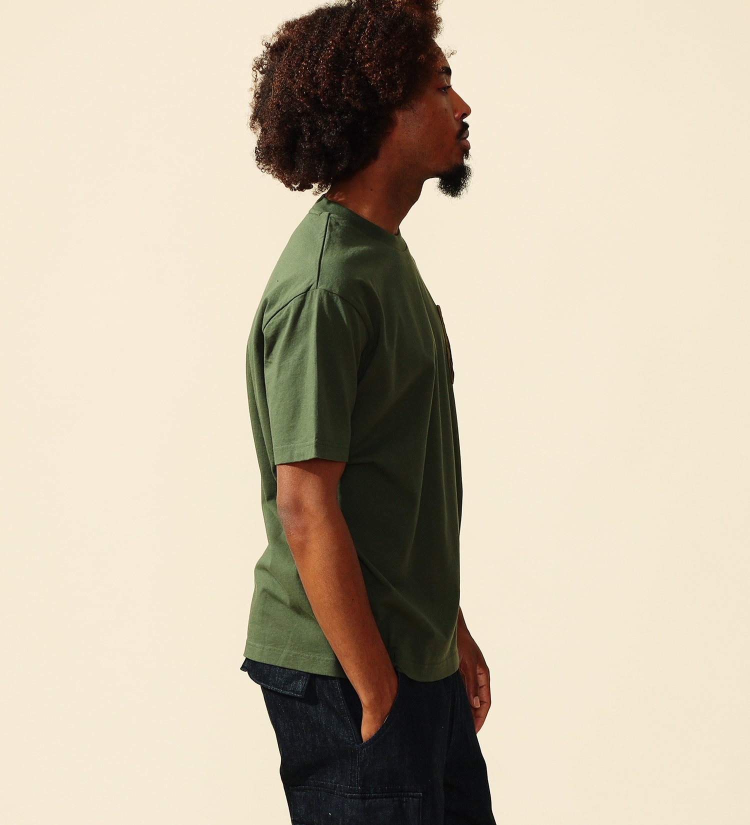 ALPHA(アルファ)のユーティリティーポケットTシャツ 半袖|トップス/Tシャツ/カットソー/メンズ|アーミー