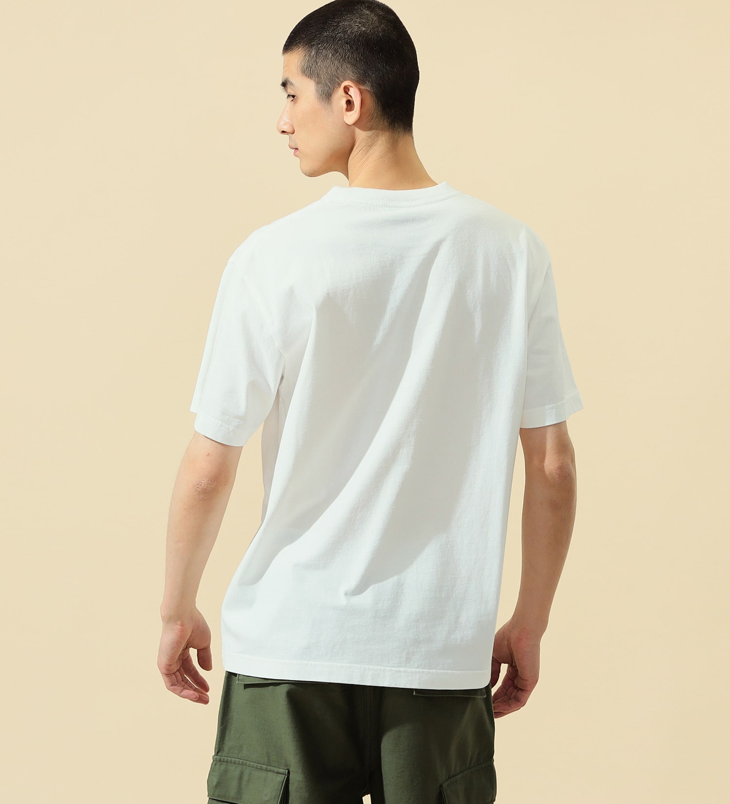 ALPHA(アルファ)のPEANUTS x ALPHA 半袖Tシャツ/スヌーピー（JOE COOL）|トップス/Tシャツ/カットソー/メンズ|ホワイト