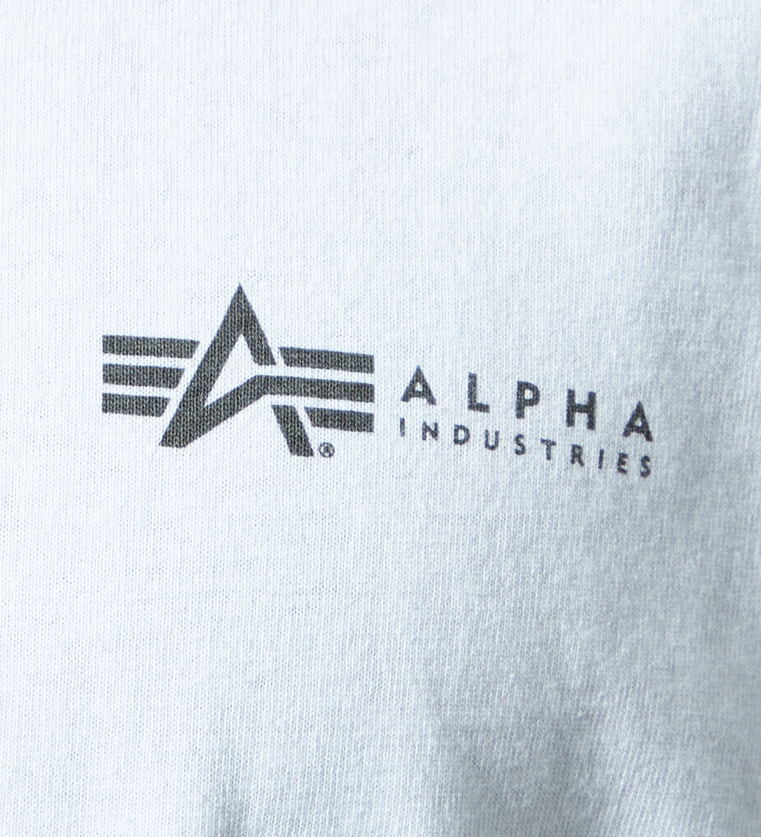 ALPHA(アルファ)のパッチプリントTシャツ 長袖|トップス/Tシャツ/カットソー/メンズ|ホワイト