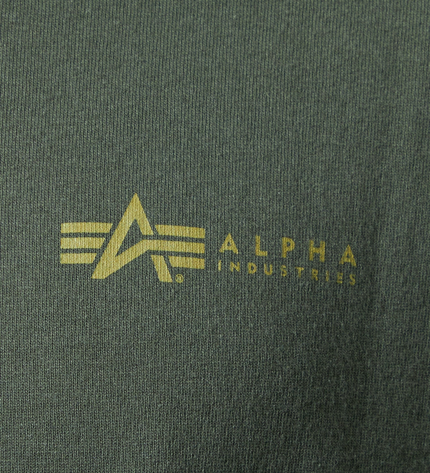 ALPHA(アルファ)のパッチプリントTシャツ 長袖|トップス/Tシャツ/カットソー/メンズ|グリーン