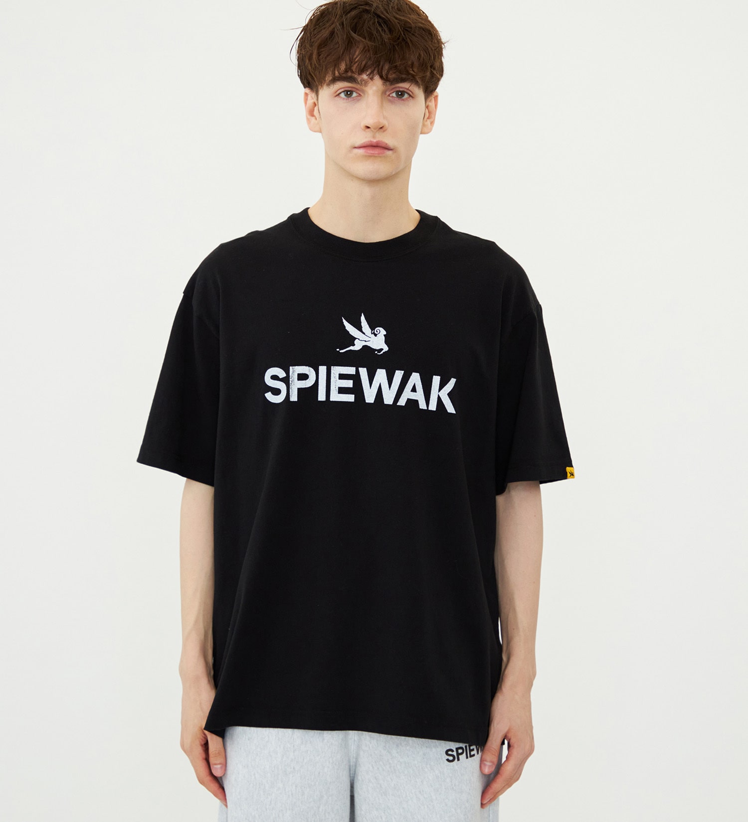 SPIEWAK(スピワック)のグラフィックTシャツ アイコンロゴ 半袖|トップス/Tシャツ/カットソー/メンズ|ブラック
