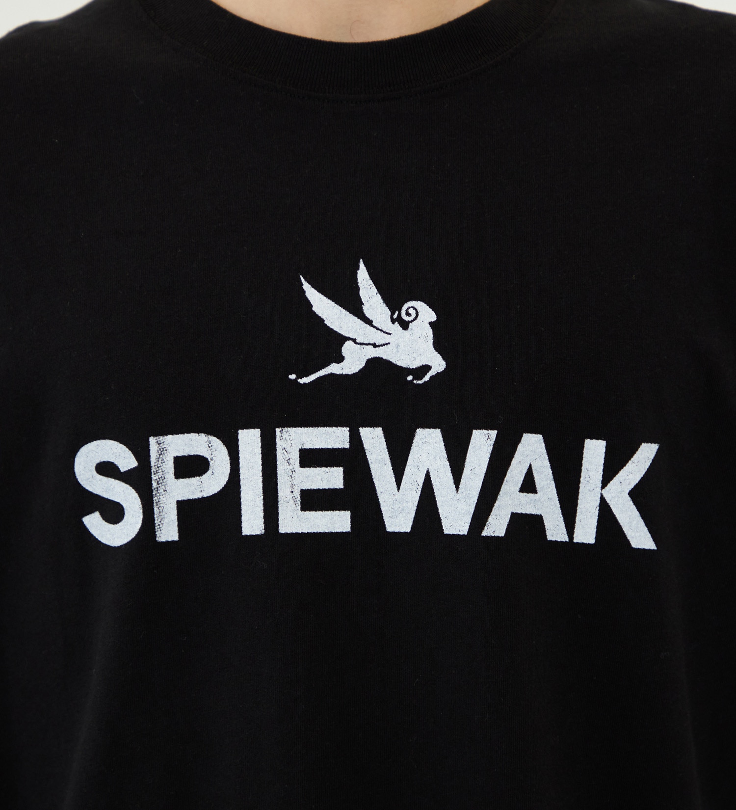 SPIEWAK(スピワック)のグラフィックTシャツ アイコンロゴ 半袖|トップス/Tシャツ/カットソー/メンズ|ブラック