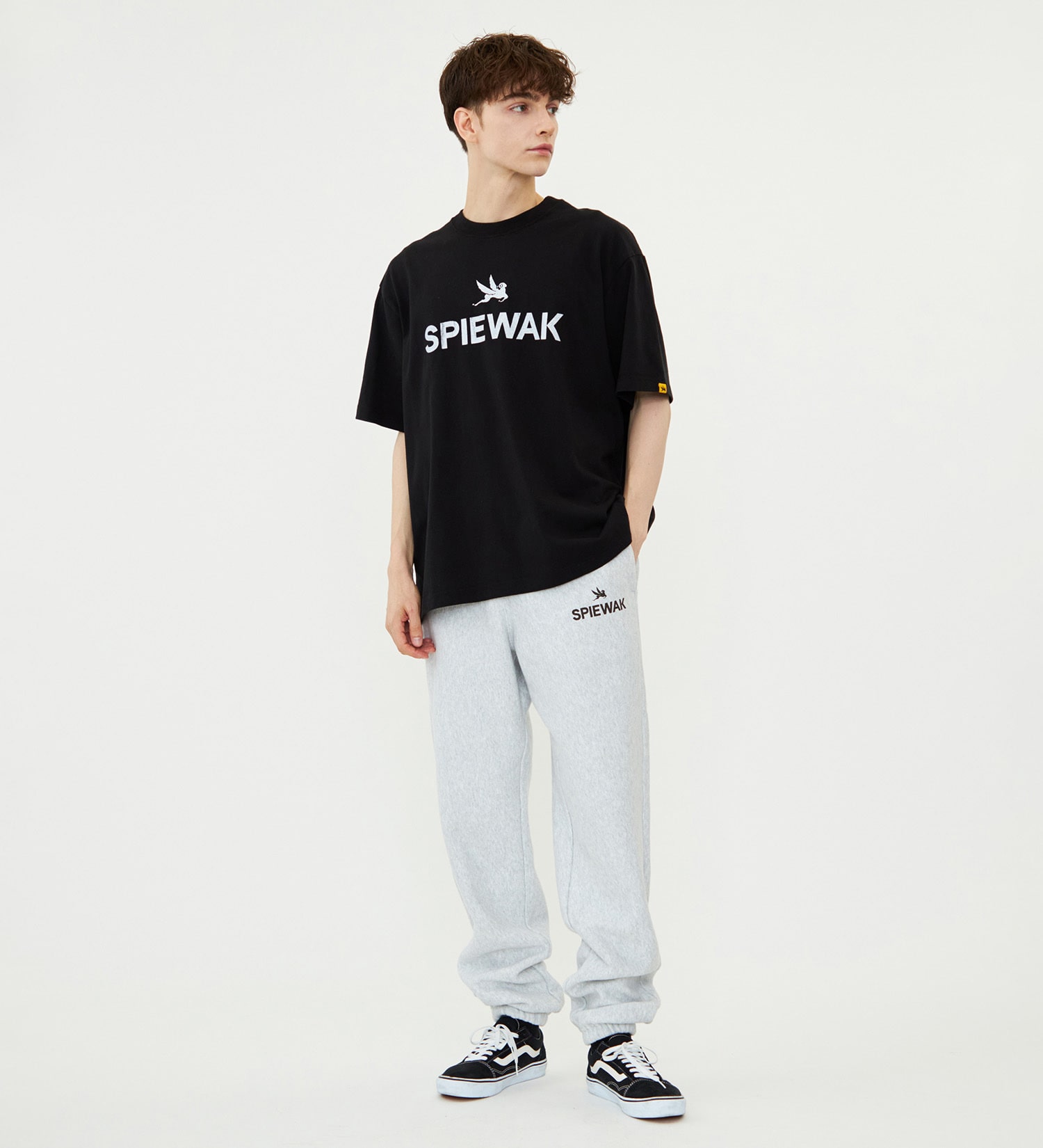 SPIEWAK(スピワック)のグラフィックTシャツ アイコンロゴ 半袖|トップス/Tシャツ/カットソー/メンズ|ブラック