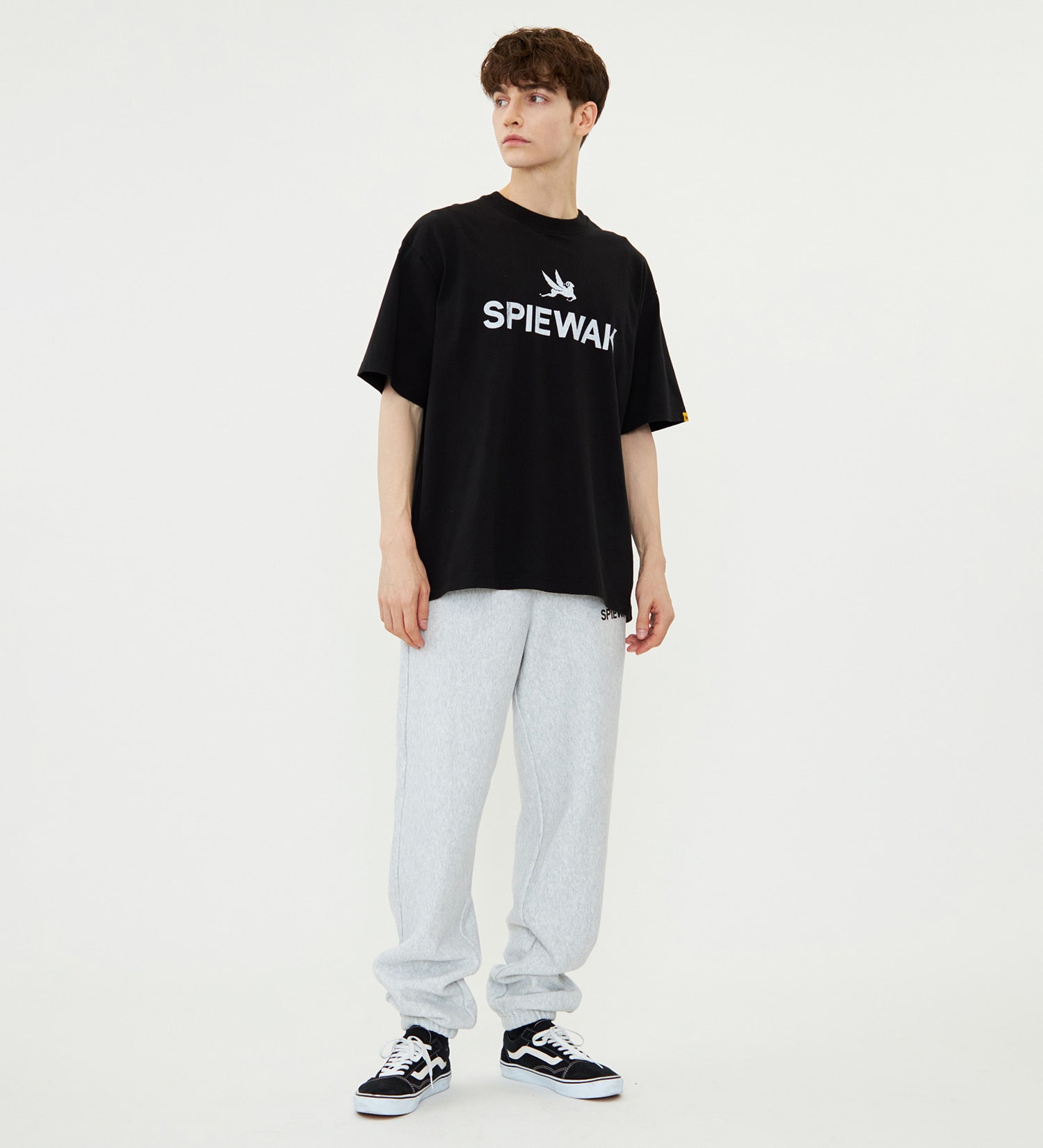 SPIEWAK(スピワック)のグラフィックTシャツ アイコンロゴ 半袖|トップス/Tシャツ/カットソー/メンズ|ブラック