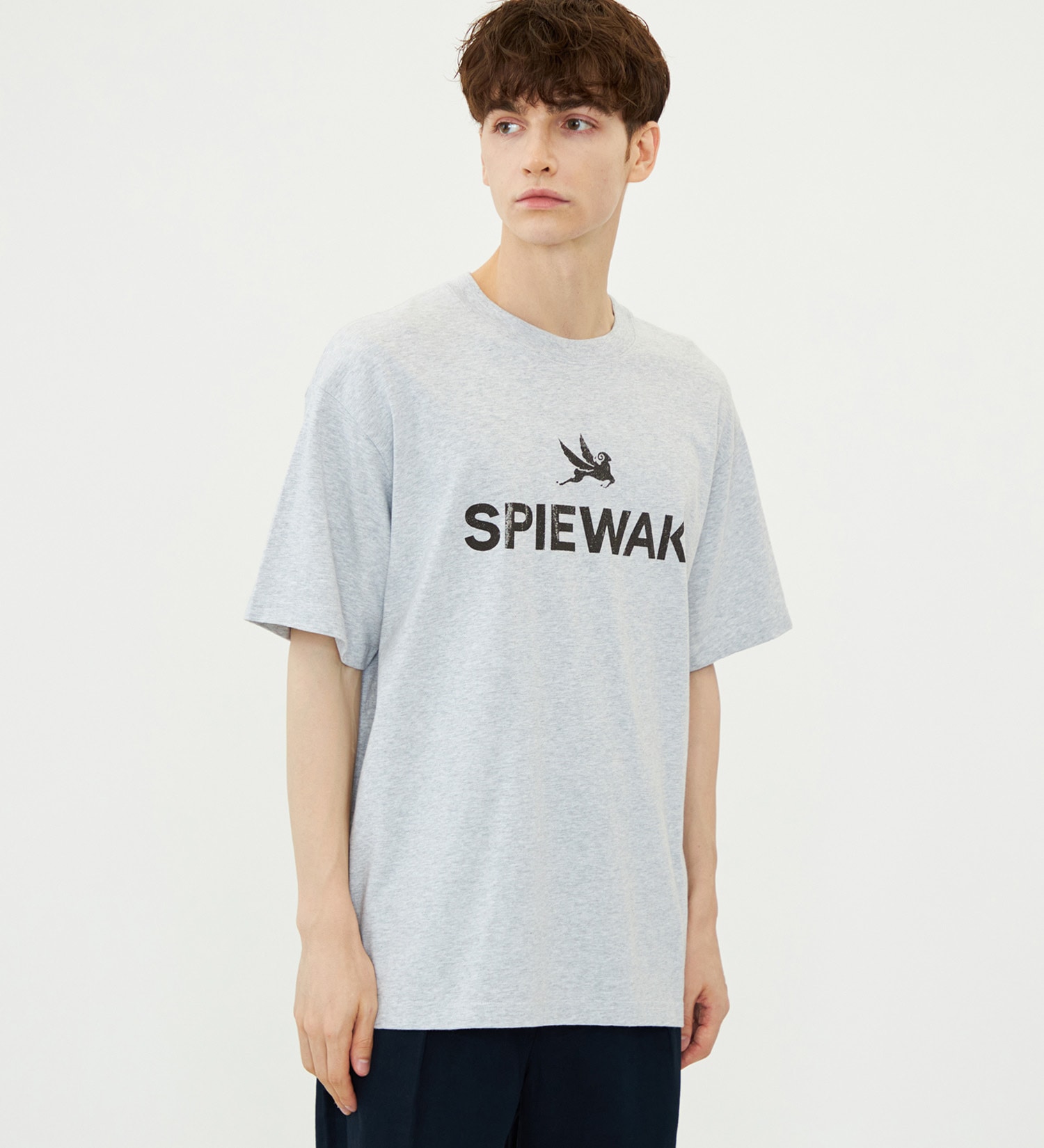 SPIEWAK(スピワック)のグラフィックTシャツ アイコンロゴ 半袖|トップス/Tシャツ/カットソー/メンズ|グレー