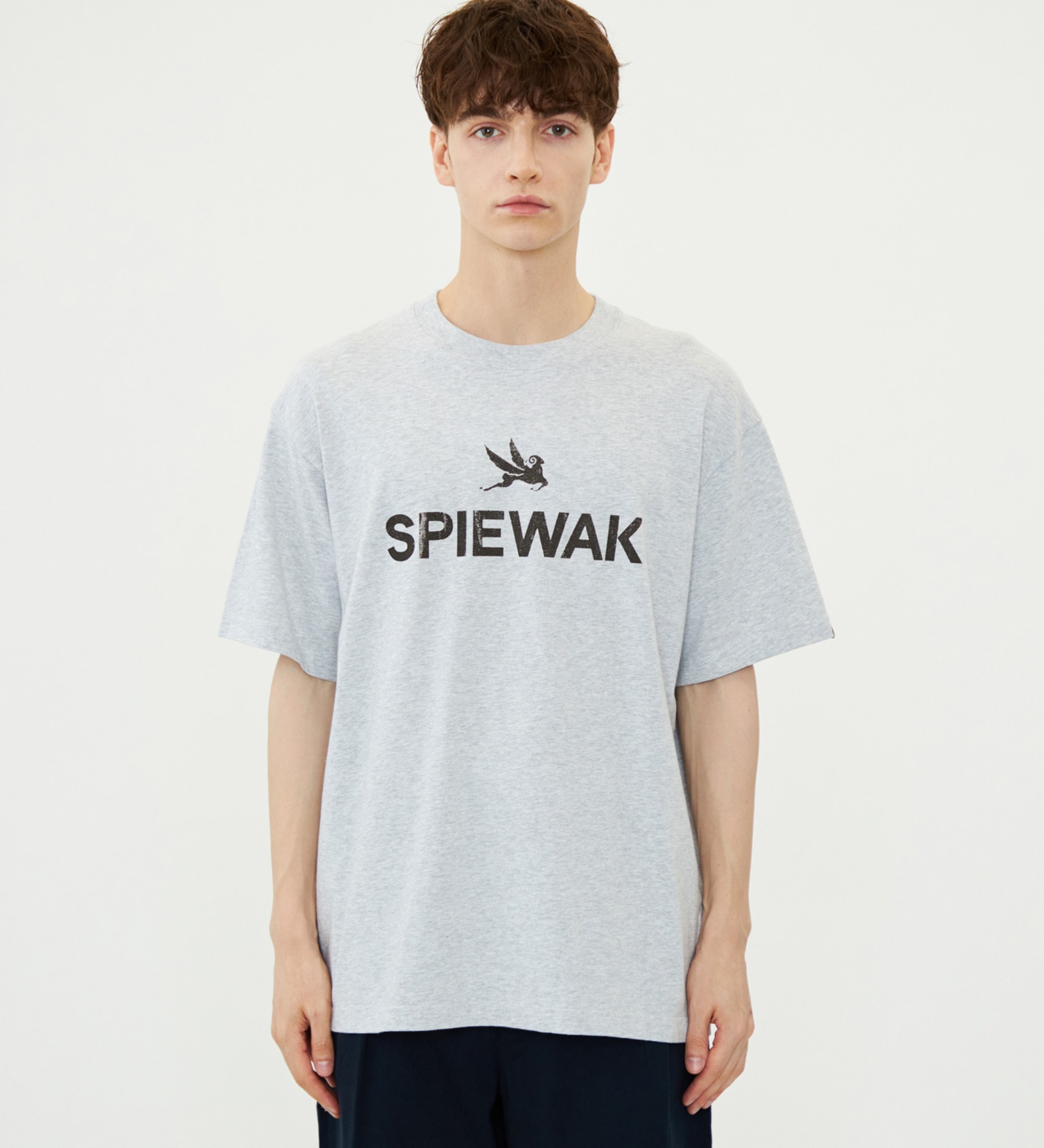 SPIEWAK(スピワック)のグラフィックTシャツ アイコンロゴ 半袖|トップス/Tシャツ/カットソー/メンズ|グレー