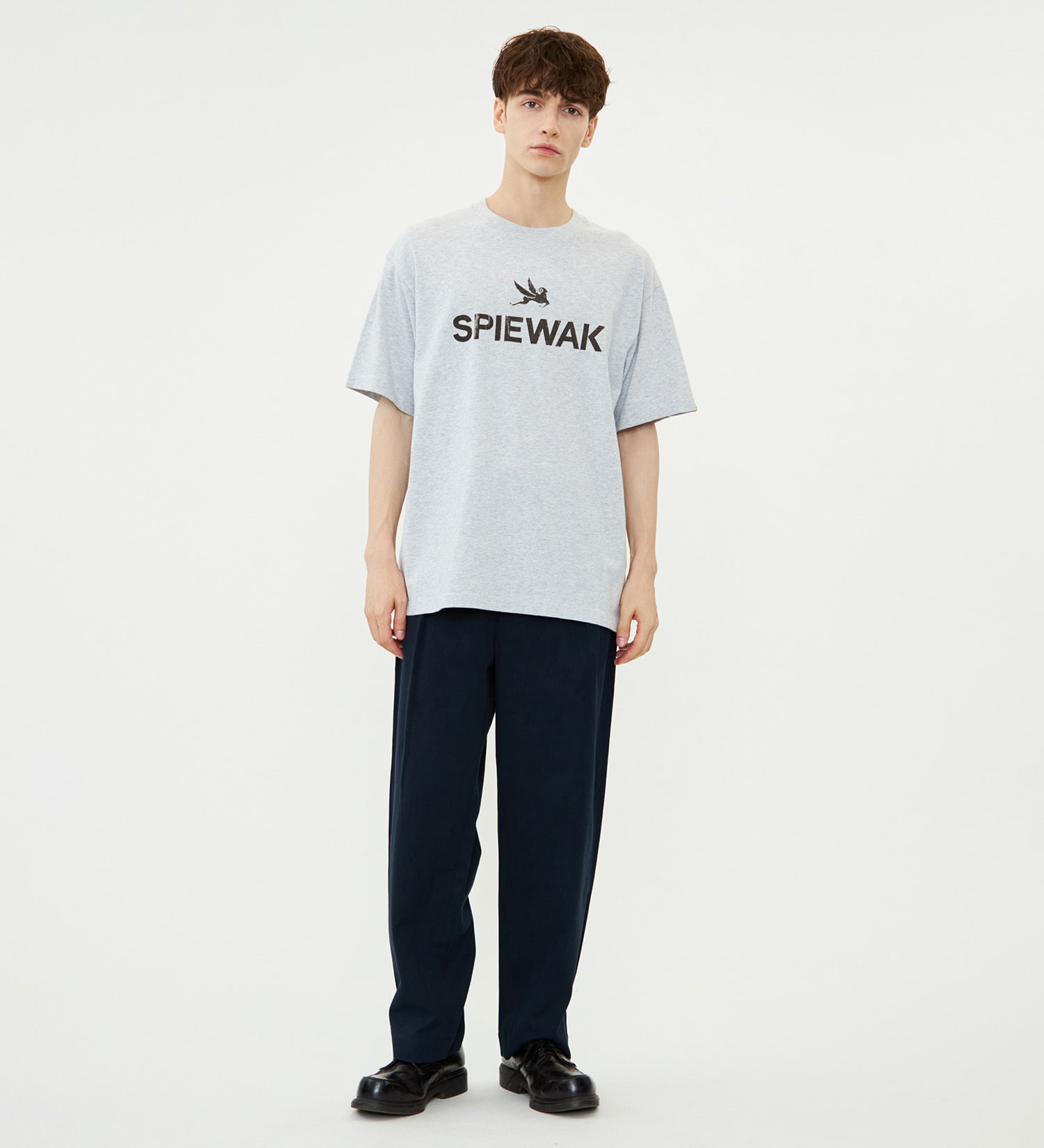 SPIEWAK(スピワック)のグラフィックTシャツ アイコンロゴ 半袖|トップス/Tシャツ/カットソー/メンズ|グレー