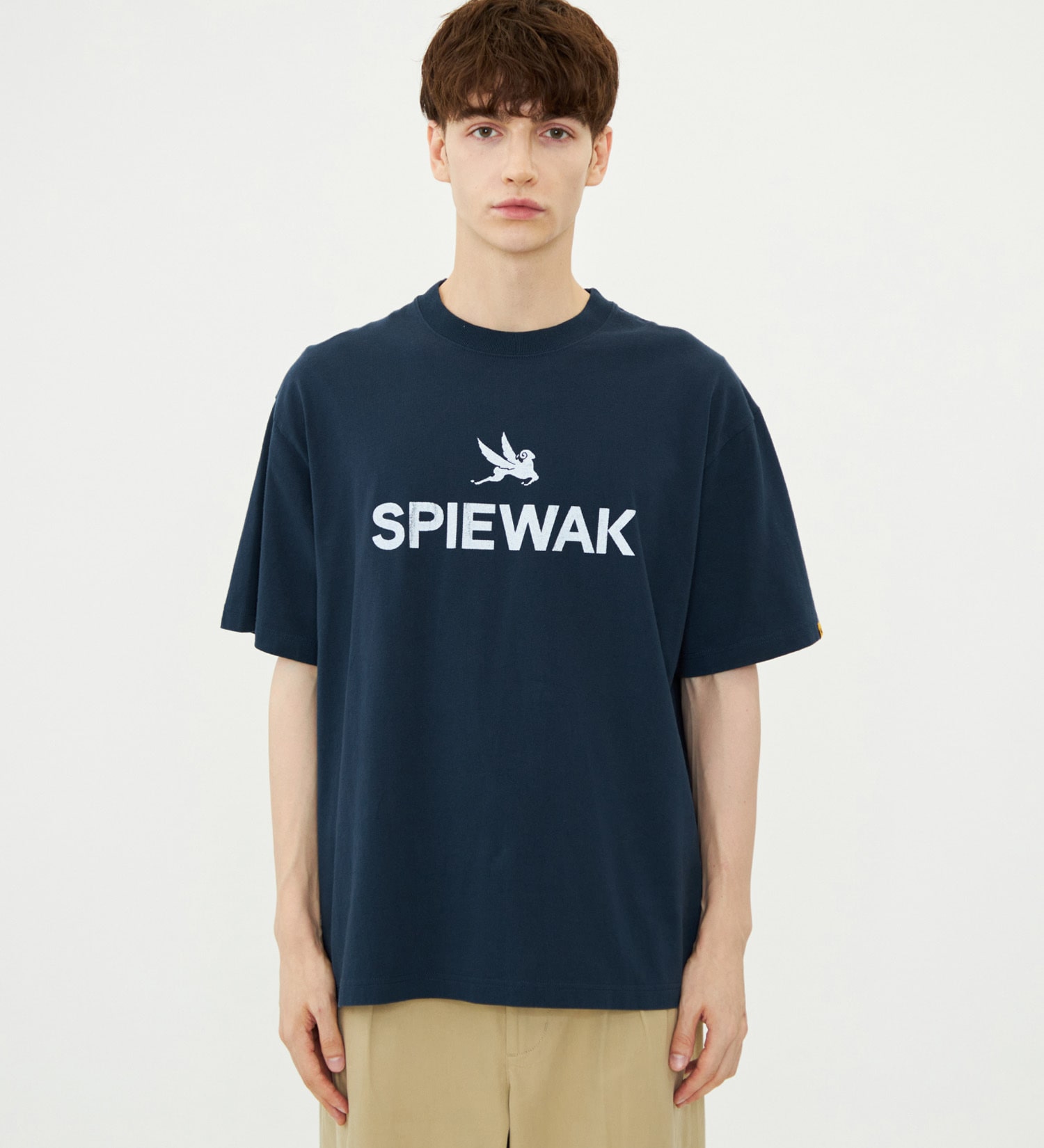 SPIEWAK(スピワック)のグラフィックTシャツ アイコンロゴ 半袖|トップス/Tシャツ/カットソー/メンズ|ネイビー