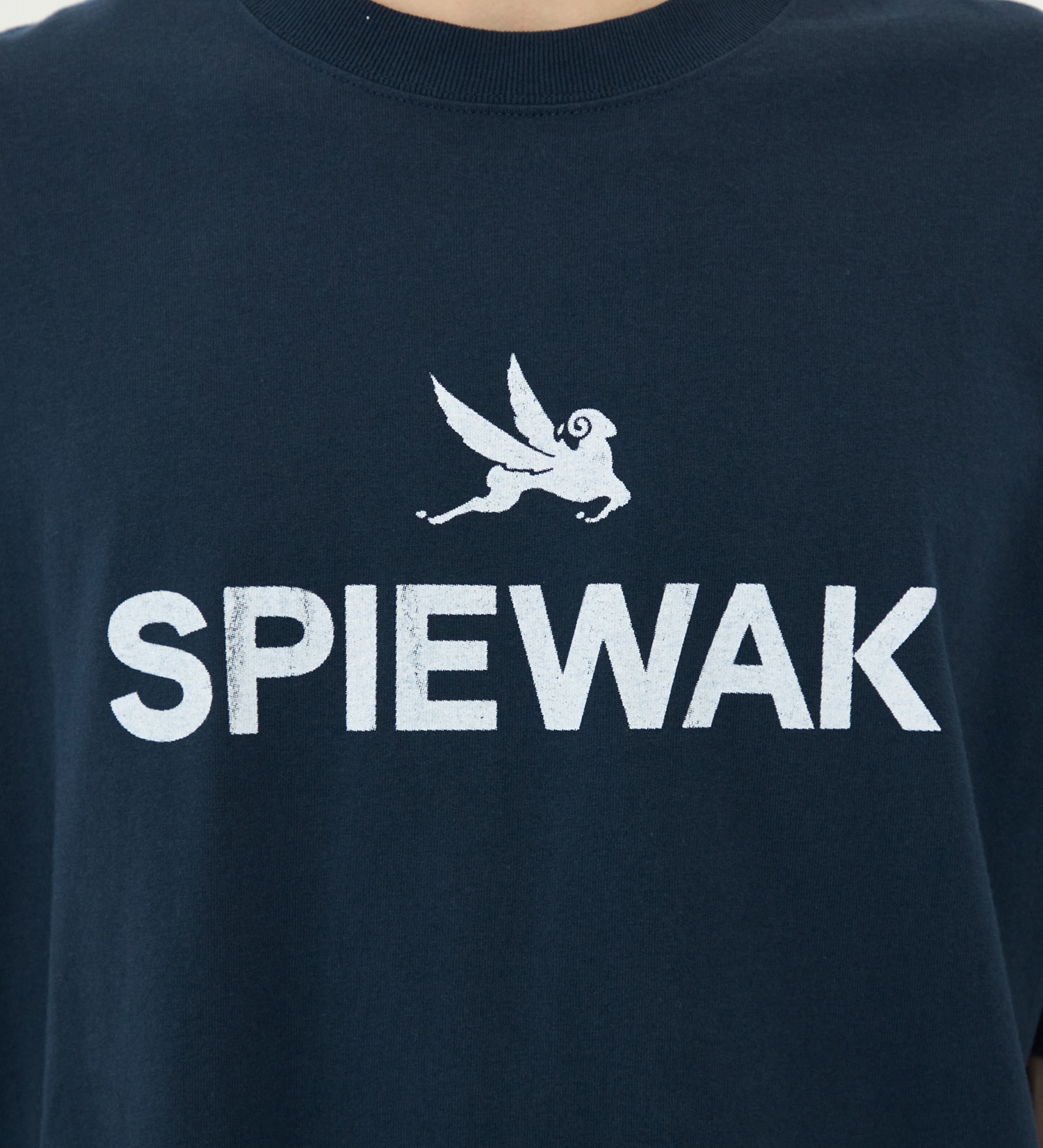 SPIEWAK(スピワック)のグラフィックTシャツ アイコンロゴ 半袖|トップス/Tシャツ/カットソー/メンズ|ネイビー