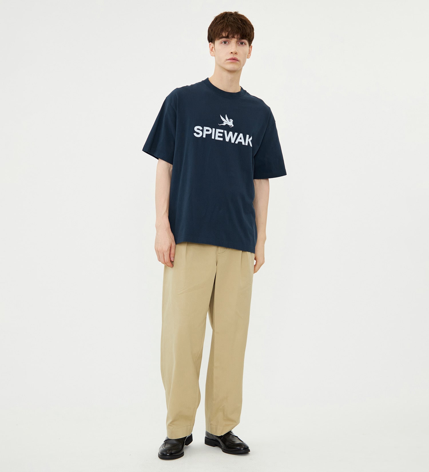 SPIEWAK(スピワック)のグラフィックTシャツ アイコンロゴ 半袖|トップス/Tシャツ/カットソー/メンズ|ネイビー