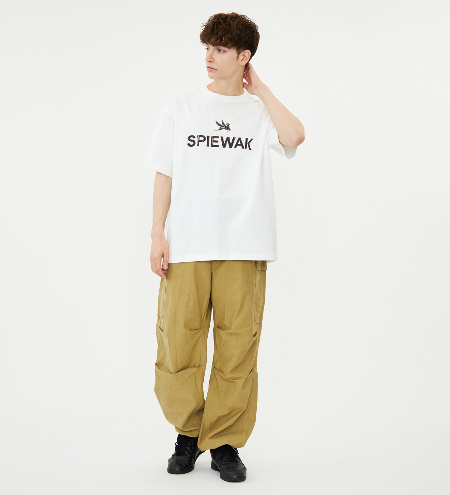 SPIEWAK(スピワック)のグラフィックTシャツ アイコンロゴ 半袖|トップス/Tシャツ/カットソー/メンズ|ホワイト