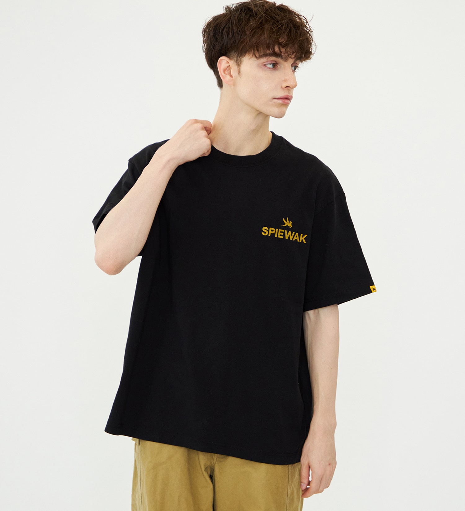 SPIEWAK(スピワック)のグラフィックTシャツ BKLYN NY 半袖|トップス/Tシャツ/カットソー/メンズ|ブラック