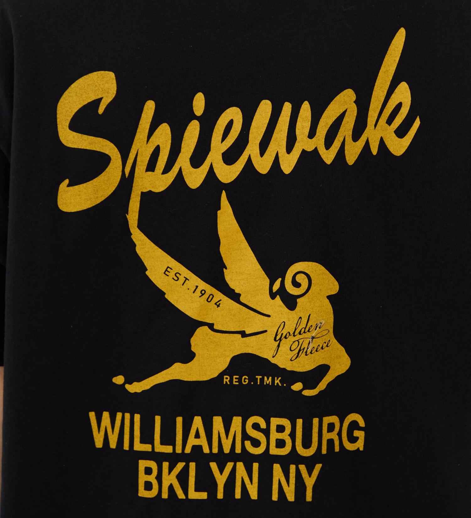 SPIEWAK(スピワック)のグラフィックTシャツ BKLYN NY 半袖|トップス/Tシャツ/カットソー/メンズ|ブラック
