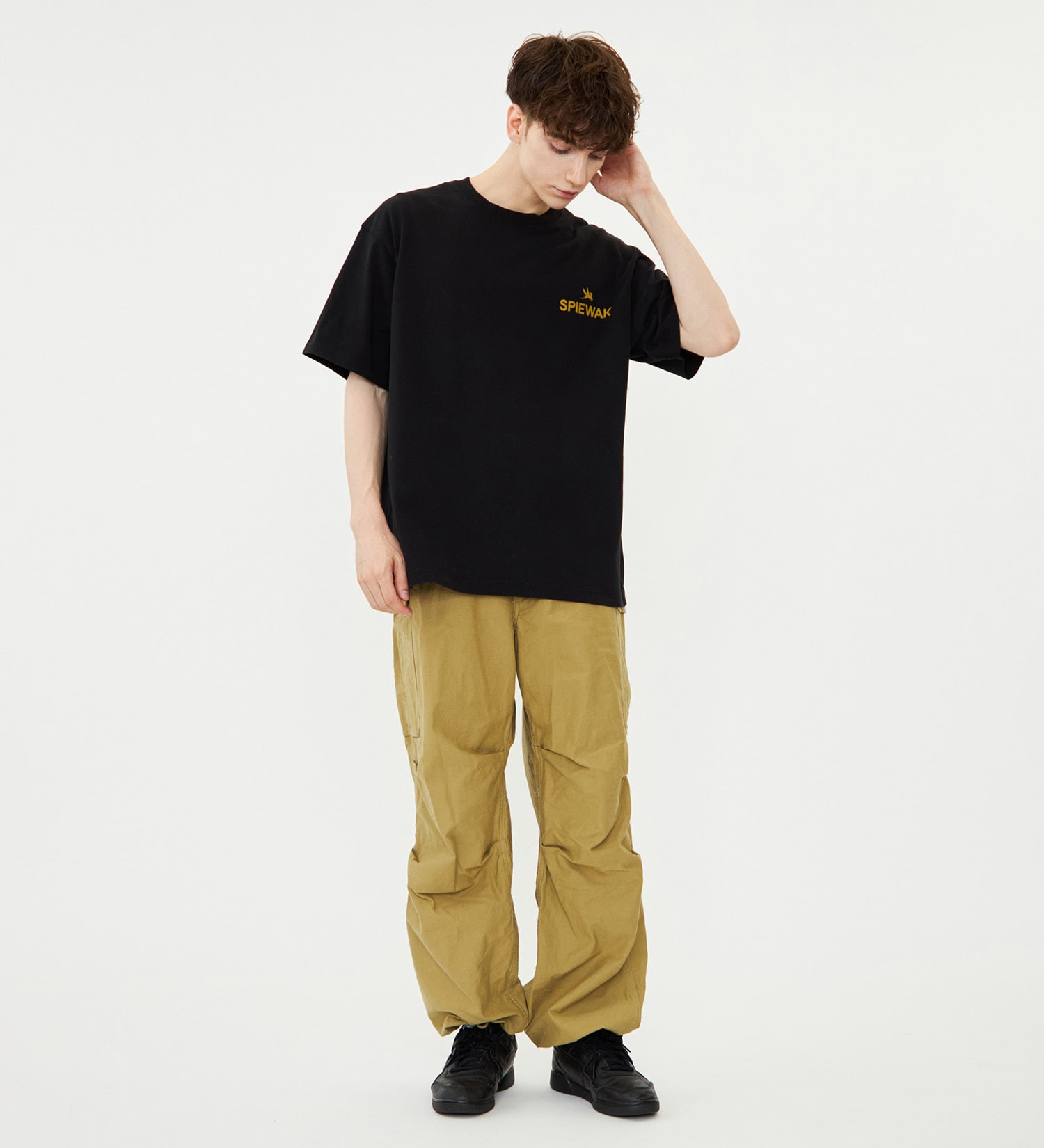 SPIEWAK(スピワック)のグラフィックTシャツ BKLYN NY 半袖|トップス/Tシャツ/カットソー/メンズ|ブラック