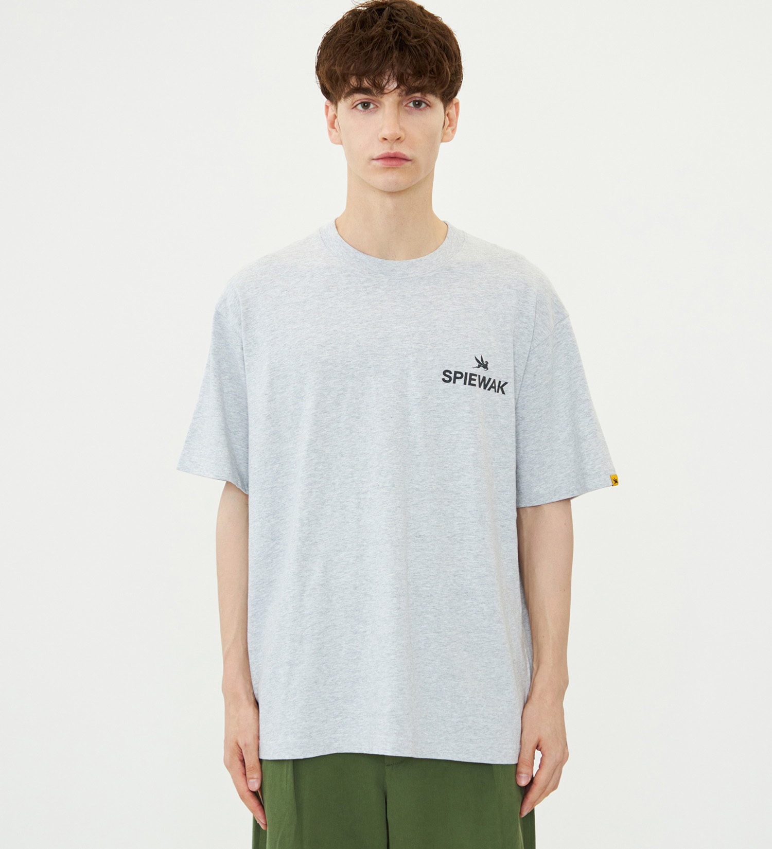 SPIEWAK(スピワック)のグラフィックTシャツ BKLYN NY 半袖|トップス/Tシャツ/カットソー/メンズ|グレー