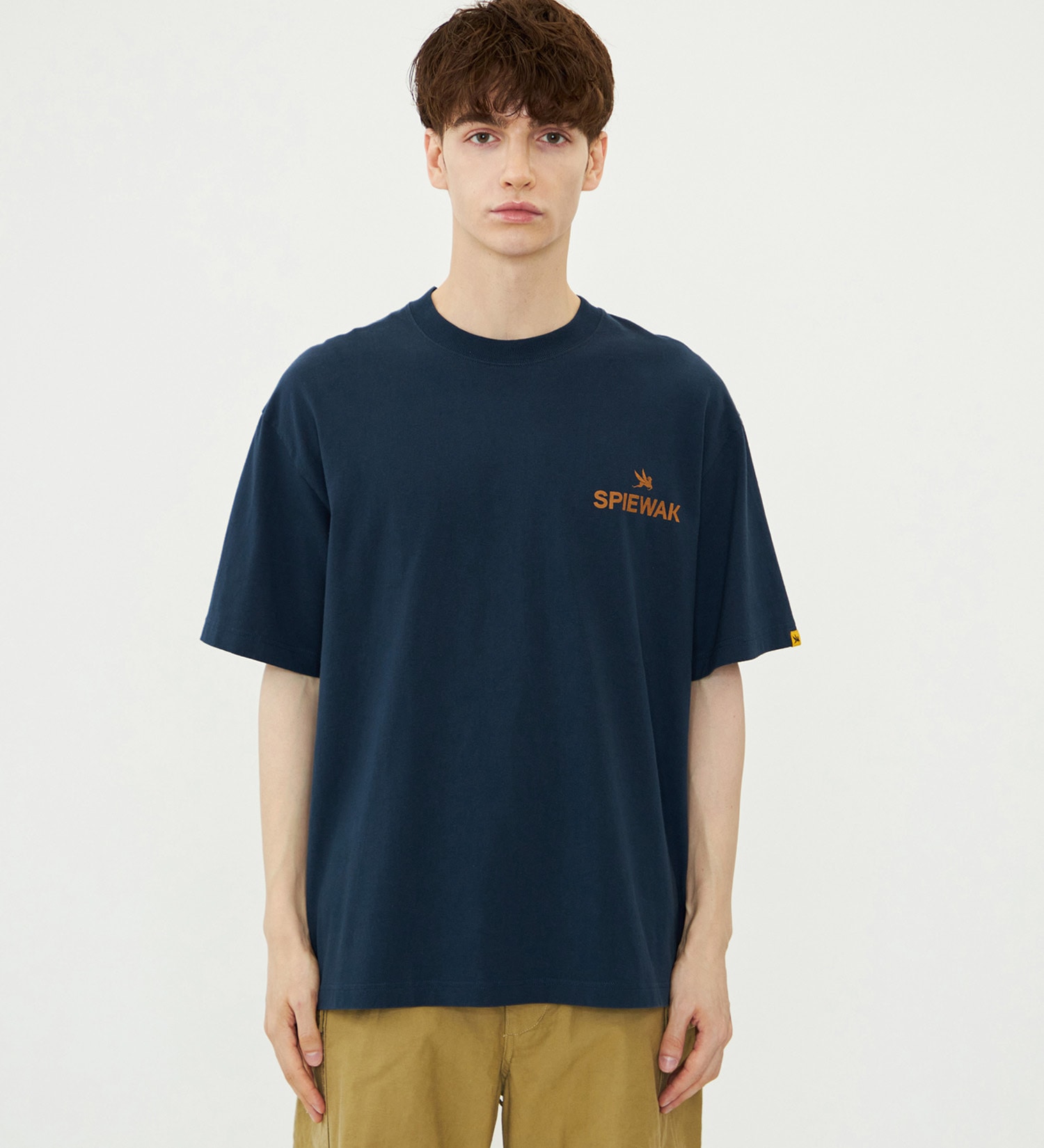 SPIEWAK(スピワック)のグラフィックTシャツ BKLYN NY 半袖|トップス/Tシャツ/カットソー/メンズ|ネイビー