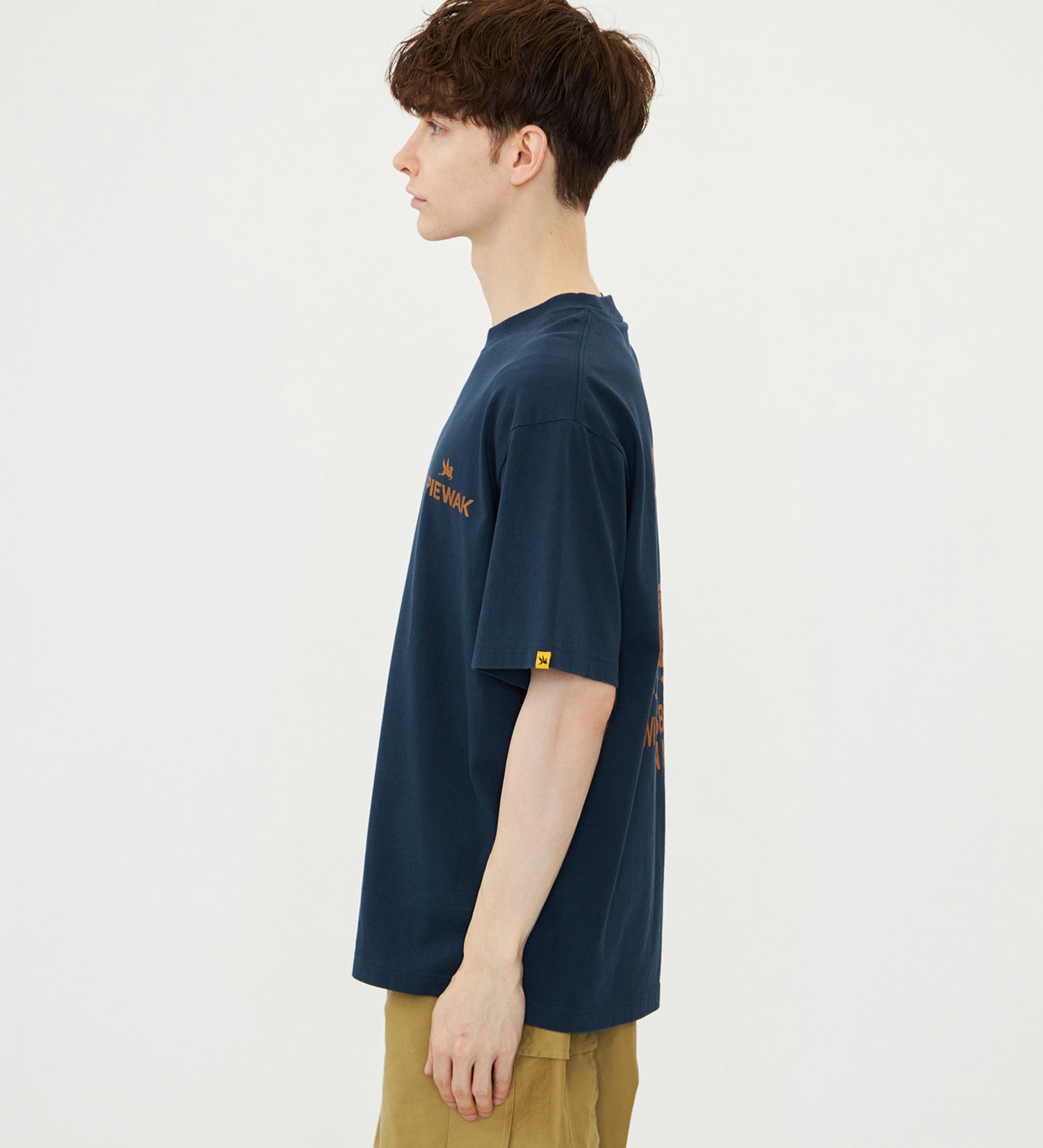 SPIEWAK(スピワック)のグラフィックTシャツ BKLYN NY 半袖|トップス/Tシャツ/カットソー/メンズ|ネイビー