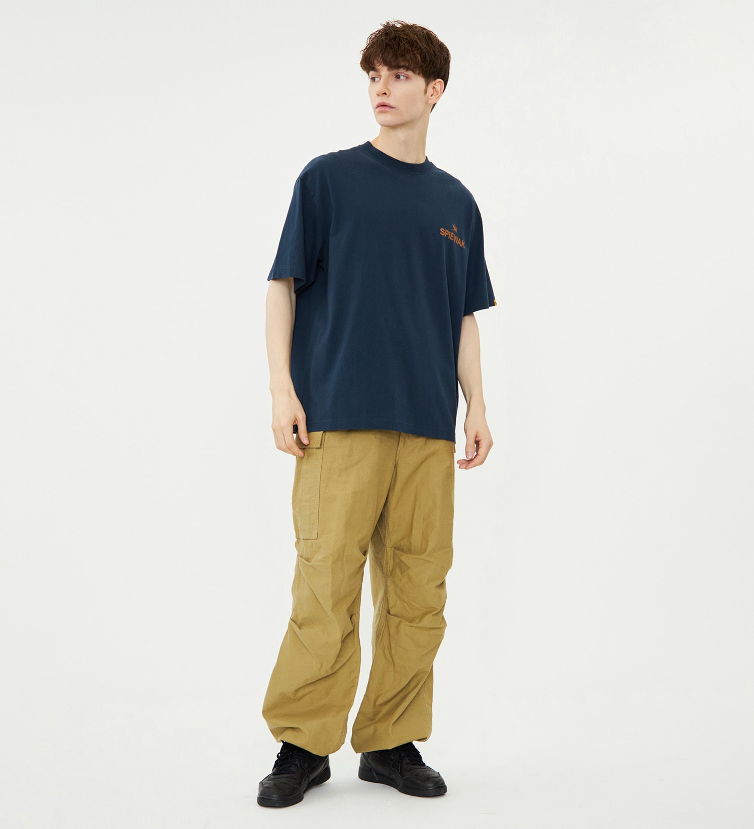 SPIEWAK(スピワック)のグラフィックTシャツ BKLYN NY 半袖|トップス/Tシャツ/カットソー/メンズ|ネイビー