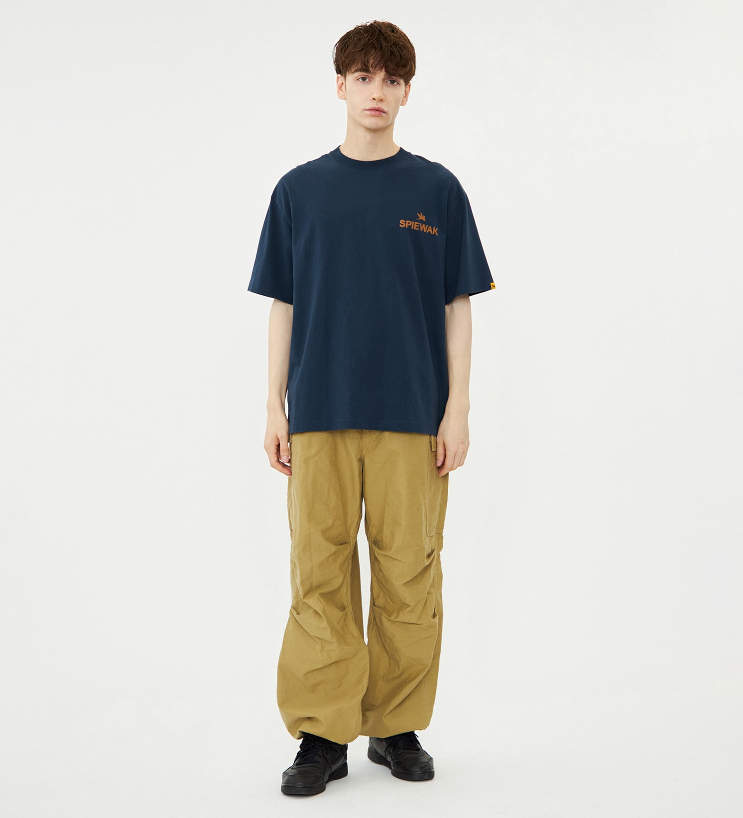 SPIEWAK(スピワック)のグラフィックTシャツ BKLYN NY 半袖|トップス/Tシャツ/カットソー/メンズ|ネイビー