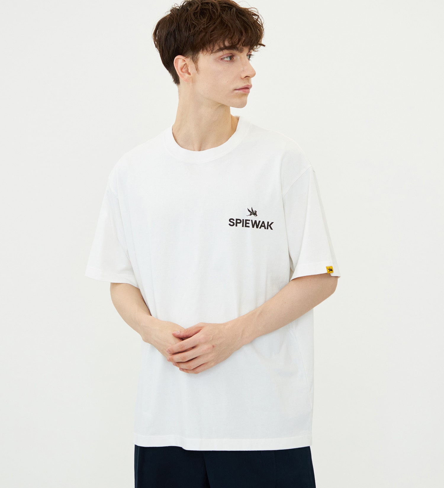 SPIEWAK(スピワック)のグラフィックTシャツ BKLYN NY 半袖|トップス/Tシャツ/カットソー/メンズ|ホワイト