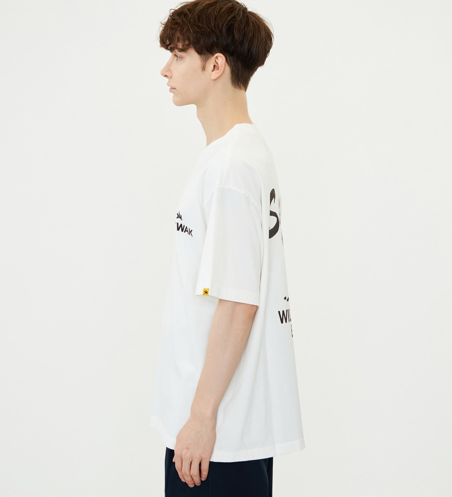 SPIEWAK(スピワック)のグラフィックTシャツ BKLYN NY 半袖|トップス/Tシャツ/カットソー/メンズ|ホワイト
