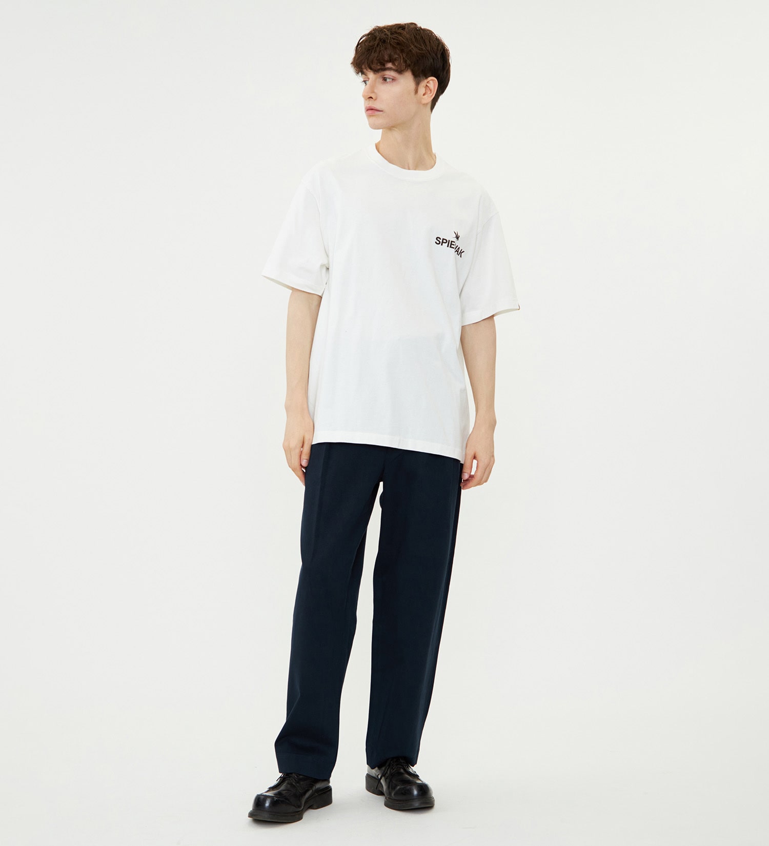 SPIEWAK(スピワック)のグラフィックTシャツ BKLYN NY 半袖|トップス/Tシャツ/カットソー/メンズ|ホワイト